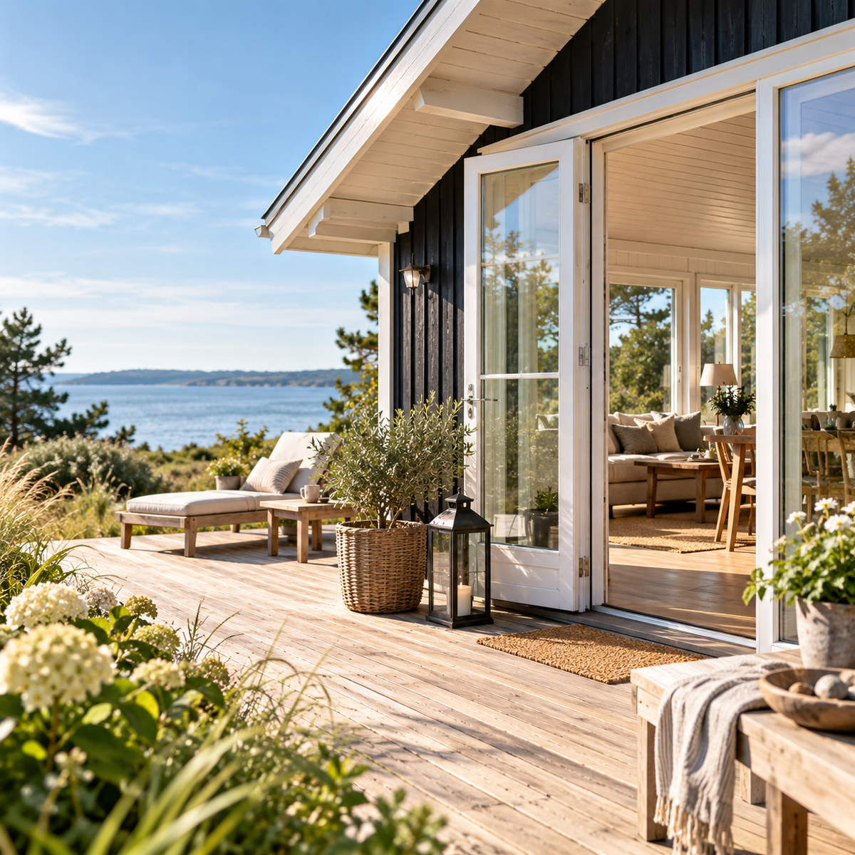 Salgsklar sommerhus - Klargøring før fotografering, fremvisning og salg.